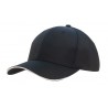 Cap - mod. 4149:Black, Polyester, White